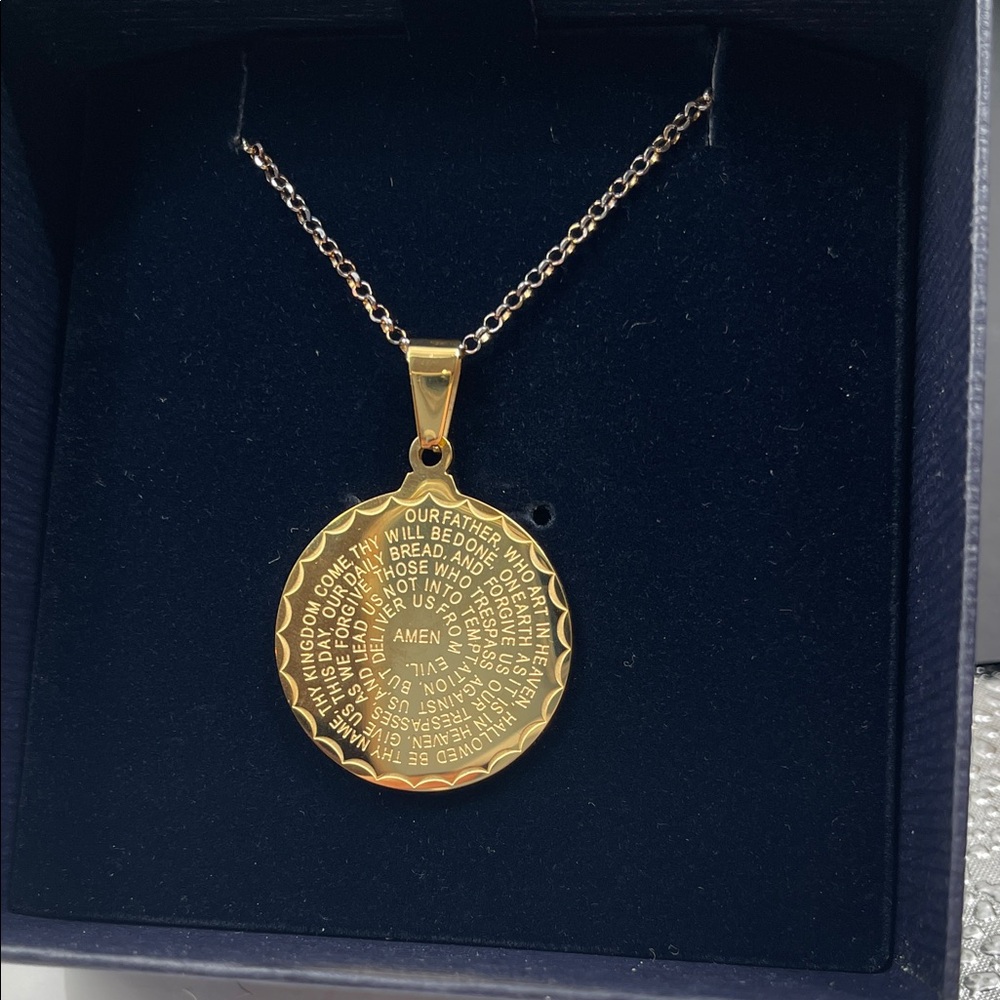 2.12.26-24 Stauer Lord’s Prayer Pendant